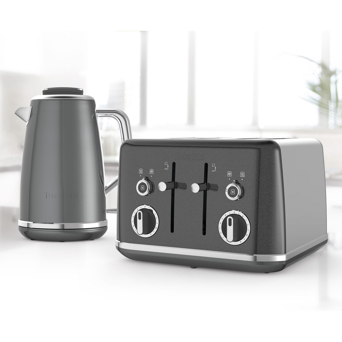 Lustra Kettle and Toaster Set, Storm 