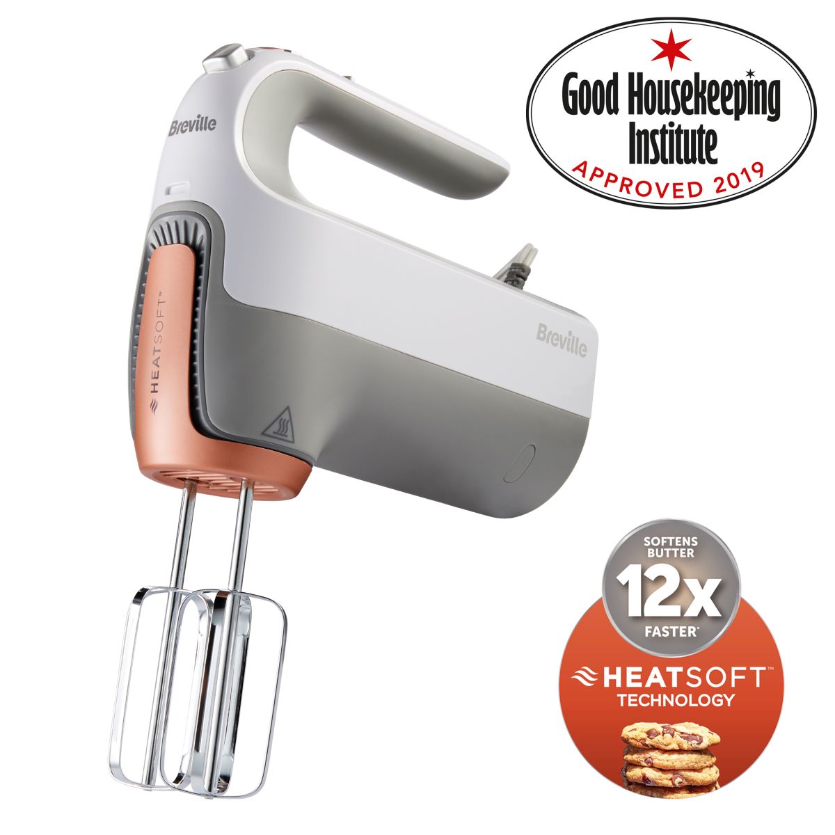 Breville Hand Mixer with HeatSoft Breville